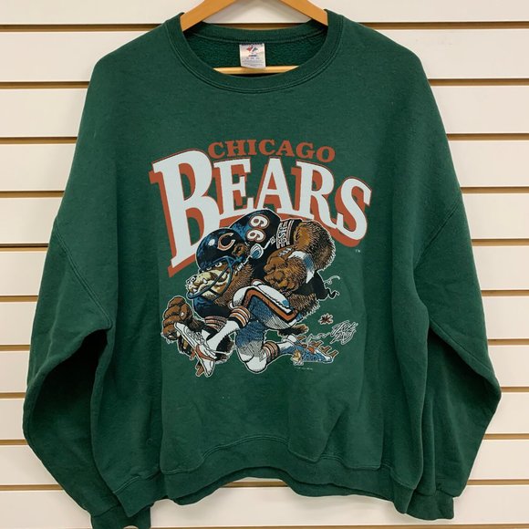 Vintage Chicago Bears Football Retro Style Sweatshirt, NFL Chicago Bears Shirt - Picture 1 of 2